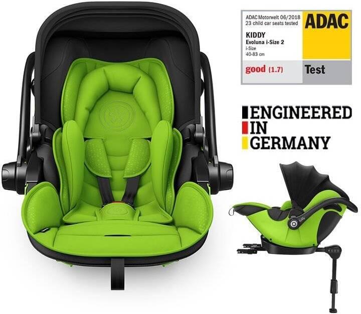 Kiddy Autosedačka Evoluna i-size 2 + Isofix základňa 40-83 cm 