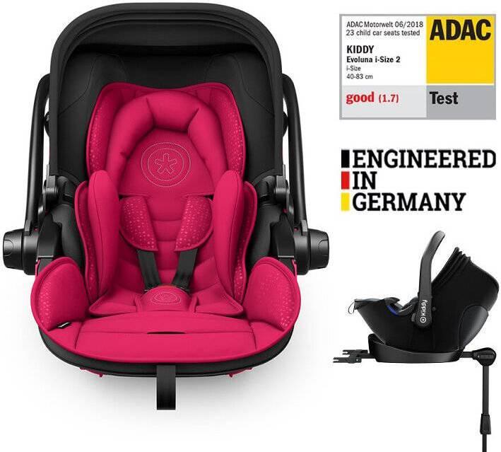 Kiddy Autosedačka Evoluna i-size 2 + Isofix základna 40-83 cm