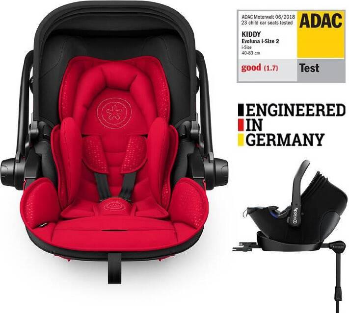 Kiddy Autosedačka Evoluna i-size 2 + Isofix základna 40-83 cm