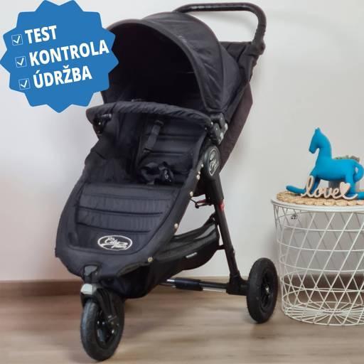 Baby Jogger City Mini GT Black - preverený kočík + darček batoh