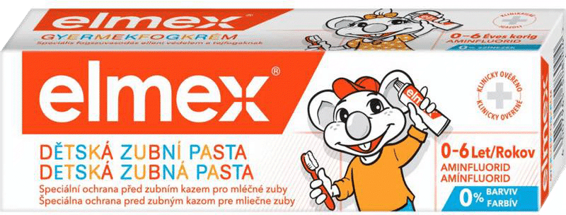 Elmex detská zubná pasta 